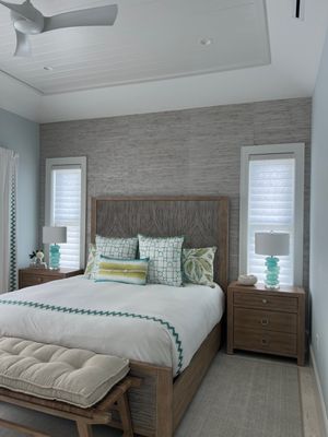 Primary Bedroom Installations - Transform your primary bedroom into a refined retreat with professionally installed wallpaper. From elegant grasscloths to modern textured wallcoverings and statement murals, every installation is completed with precision and attention to detail. Serving homeowners throughout Miami, Fort Lauderdale, and Palm Beach. Primary Bedroom Installations - Transform your primary bedroom into a refined retreat with professionally installed wallpaper. From elegant grasscloths to modern textured wallcoverings and statement murals, every installation is completed with precision and attention to detail. Serving homeowners throughout Miami, Fort Lauderdale, and Palm Beach.