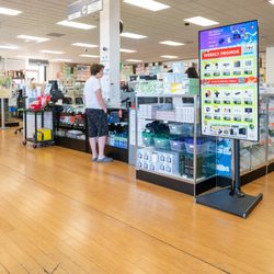 Check-out counter