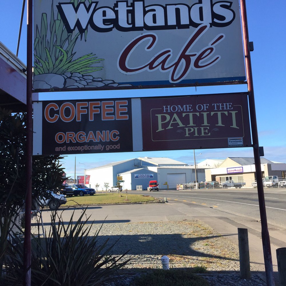 Wetlands Cafe - Sign - Vietnamese Near Me - Timaru, CAN