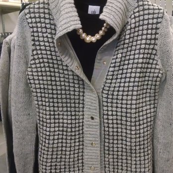 Cabi Factory Store - Cute sweater with great texture and style.  Gray is the new black! - Women's Clothing Near Me - Dawsonville, Georgia