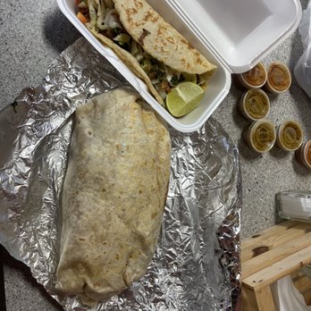 Serrano’s Food Truck - Huge Langua burrito and homemade pastor quesadilla really good. I will be back for more!!! - Food Trucks Near Me - Seattle, Washington