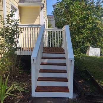 ESG Construction - The front porch needed an update.  This was perfect. - Siding Near Me