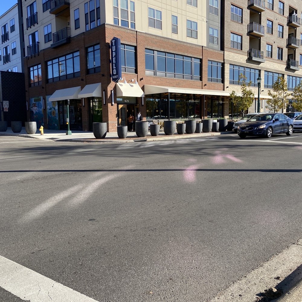 Tupelo Honey Southern Kitchen & Bar - Store front. Parking across the street by Bed Bath & Beyond - Southern Near Me - Upper Arlington, Ohio Tupelo Honey Southern Kitchen & Bar - Store front. Parking across the street by Bed Bath & Beyond - Southern Near Me - Upper Arlington, Ohio