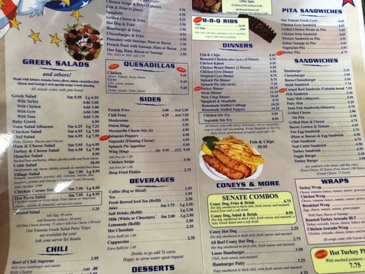 Menu photo 6 Senate Coney Island & Restaurant Dearborn, MI Menu photo 6 Senate Coney Island & Restaurant Dearborn, MI