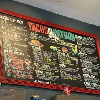 Tacos El Patron - Tacos El Patron- 12.21.2025- regular menu - Tacos Near Me - San Francisco, California Tacos El Patron - Tacos El Patron- 12.21.2025- regular menu - Tacos Near Me - San Francisco, California