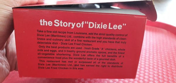Menu photo 1 Dixie Lee Take-Out Gaspe, QC