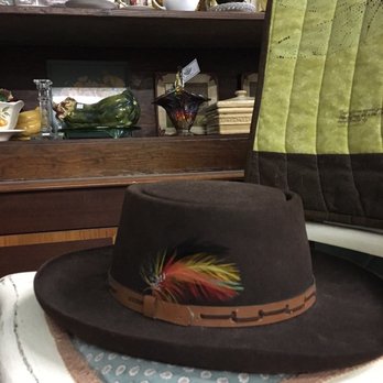 Backroad Atlas - Actually bought this Stetson. It belonged to a local personality and am honored to continue wearing it with love - Antiques Near Me - Atchison, Kansas