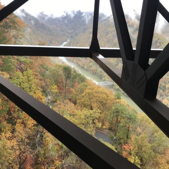 Bridge Walk - View of river and bridge - Hiking Near Me - Lansing, West Virginia