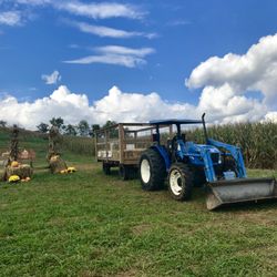 Haynes Greenhouse - Hayrides at Haynes Greenhouse and corn maze.
