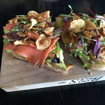 Magpie Cafe - Avocado Toast with Smoked Salmon - New American Near Me - Sacramento, California Magpie Cafe - Avocado Toast with Smoked Salmon - New American Near Me - Sacramento, California
