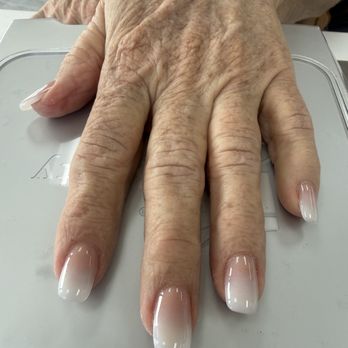 Cute Nails Spa - Natural ombré - Nail Salons Near Me - Marana, Arizona