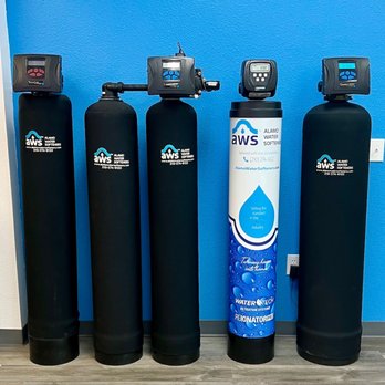 Alamo Water Softeners - Some members of our AWS Water Softener Family - Water Purification Services Near Me - Houston, Texas Alamo Water Softeners - Some members of our AWS Water Softener Family - Water Purification Services Near Me - Houston, Texas