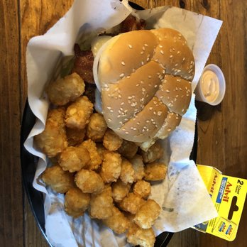 Silver Sage Emporium - Rattlesnake Burger and Tots - American Near Me - Vernon, Utah Silver Sage Emporium - Rattlesnake Burger and Tots - American Near Me - Vernon, Utah