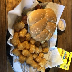 Silver Sage Emporium - Rattlesnake Burger and Tots