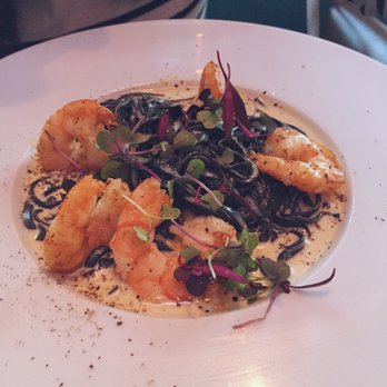 Robert - Squid spaghetti with shrimp. I don't recommend this. - New American Near Me - New York, New York