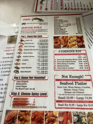 Menu photo 2 Not Just Crab Randallstown, MD