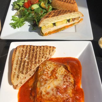 Ferrarini Cafe - delicious italian lasagna with toasted bread, liguria sandwich (chicken pesto) - Italian Near Me - Beverly Hills, California Ferrarini Cafe - delicious italian lasagna with toasted bread, liguria sandwich (chicken pesto) - Italian Near Me - Beverly Hills, California