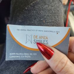De Anza Smiles - Business card