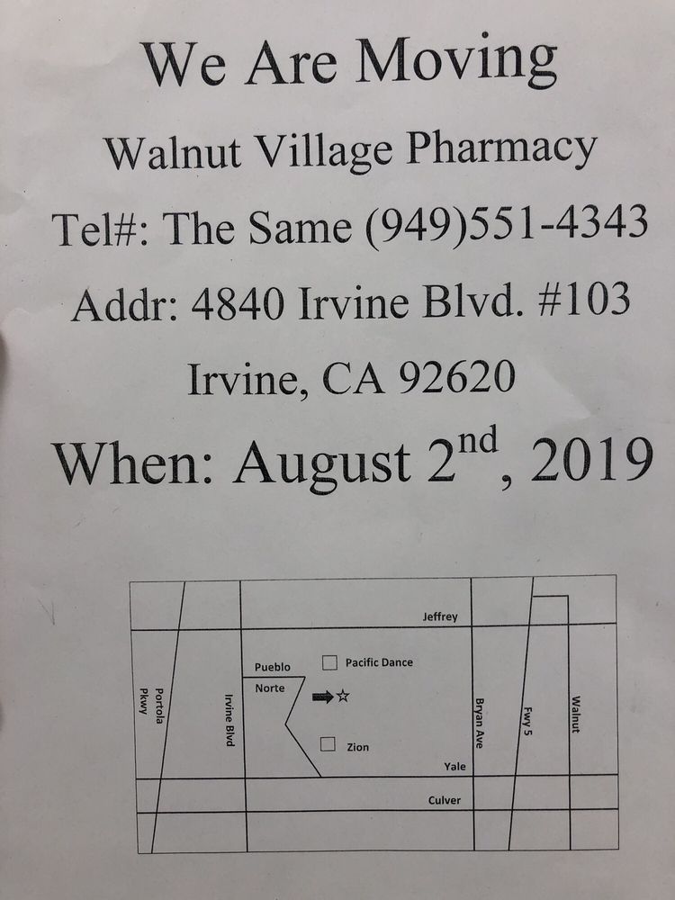 WALNUT VILLAGE PHARMACY Updated September 2024 27 Reviews 4840