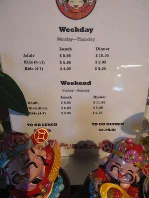 Menu photo 2 Asian Golden Buffet Asheville, NC