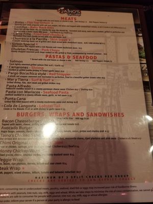 Menu photo 3 Tainos Cafe & Lounge Coram, NY Menu photo 3 Tainos Cafe & Lounge Coram, NY