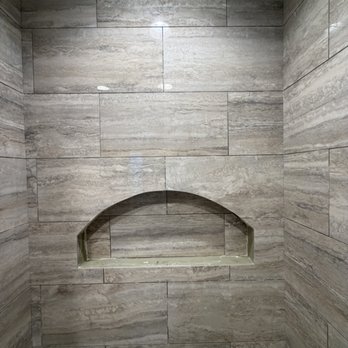 Vinnie the Tile Guy - Custom inset shelf and shower! - Grout Services Near Me Vinnie the Tile Guy - Custom inset shelf and shower! - Grout Services Near Me
