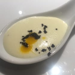 Los Caballeros - Aperitivo de la casa de crema de bacalao