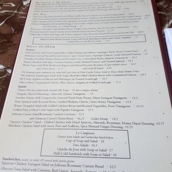 Julienne - Menu - New American Near Me - San Marino, California Julienne - Menu - New American Near Me - San Marino, California