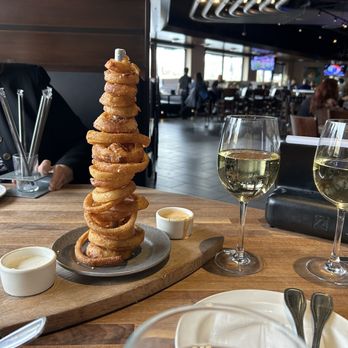 Yard House - Onion ring tower - Bars Near Me - Fresno, California Yard House - Onion ring tower - Bars Near Me - Fresno, California