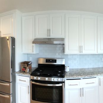 Fresh Coats Painting - After all cabinets were painted white - Painters Near Me Fresh Coats Painting - After all cabinets were painted white - Painters Near Me