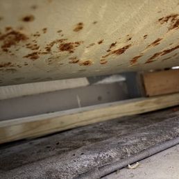 Under the tub that needs replaced