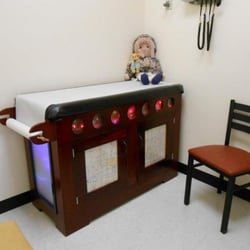 Orange Pediatric Care - Our Disco/Carnival exam table, It lights up!
