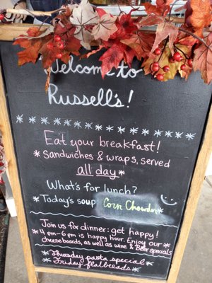 Menu photo 5 Russell’s Cafe & Bakery Fenton, MO Menu photo 5 Russell’s Cafe & Bakery Fenton, MO