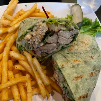 The Dillinger - Caesar Wrap with fries - Bars Near Me - Boulder City, Nevada