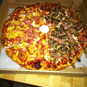 Uptown Pizza - Ham with 1/2 pineapple and 1/2 mushroom - Pizza Near Me - Oxnard, California Uptown Pizza - Ham with 1/2 pineapple and 1/2 mushroom - Pizza Near Me - Oxnard, California