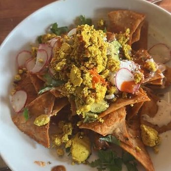 Revolution Winery & Kitchen - Vegan Chilaquiles - Vegan Near Me - Sacramento, California Revolution Winery & Kitchen - Vegan Chilaquiles - Vegan Near Me - Sacramento, California