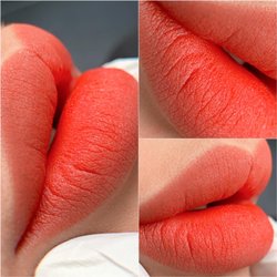 Lynn Beauty Salon - Nude Orange Lip Blushing tattoo