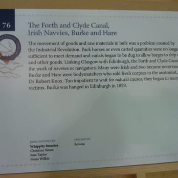 Forth & Clyde Canal - The Burke & Hare connection - Local Flavor Near Me - Glasgow, GLG