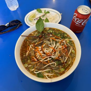 Pacific Noodle House - Large bowl of Spicy Combination pho - Vietnamese Near Me - Compton, California
