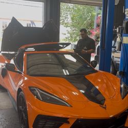 Wise Car Care - Precision meets performance , another Corvette getting expert care at Wise Car Care!