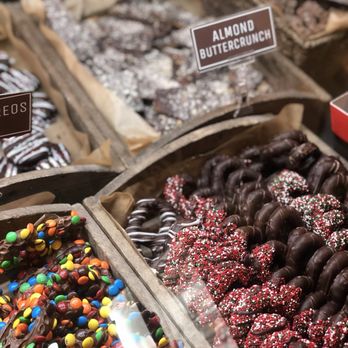 Villa Italia - a variety of doughnuts on display - Bakeries Near Me - Schenectady, New York