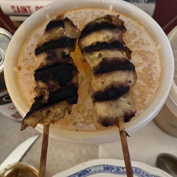 Saap Lao Thai Cuisine - Chicken Satay - Thai Near Me - New Castle, Delaware