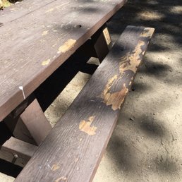 Camp table in need of facelift Camp table in need of facelift