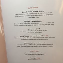 London North Eastern Railway - After breakfast choices, if the pasta is any indication of what the rest of the menu is like, stick to breakfast