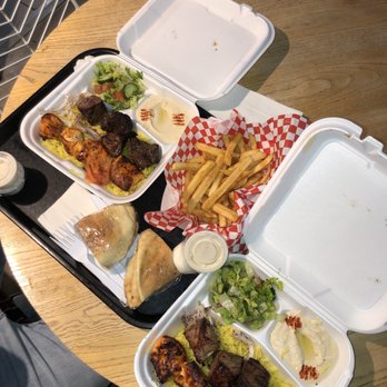 Baba K - Combo Plate - Mediterranean Near Me - Rancho Cucamonga, California Baba K - Combo Plate - Mediterranean Near Me - Rancho Cucamonga, California