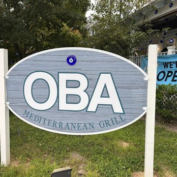 Oba Mediterranean Grill - a sign in front of a restaurant - Mediterranean Near Me - Collingswood, New Jersey Oba Mediterranean Grill - a sign in front of a restaurant - Mediterranean Near Me - Collingswood, New Jersey