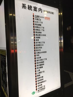 大森駅 山王口 Buses 山王1丁目 山王2丁目 大田区 東京都 Japan