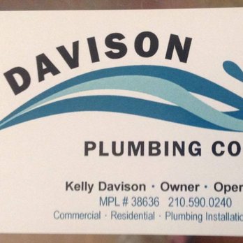 Davison Plumbing - Business Card - Plumbing Near Me Davison Plumbing - Business Card - Plumbing Near Me