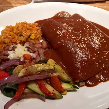 Thunderbird Bar & Grill - Chicken Mole enchiladas - American Near Me - Santa Fe, New Mexico