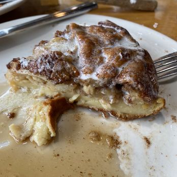 Tasty Waffle - A slice of the cinnamon apple stuffed pancake - Breakfast & Brunch Near Me - Romeoville, Illinois